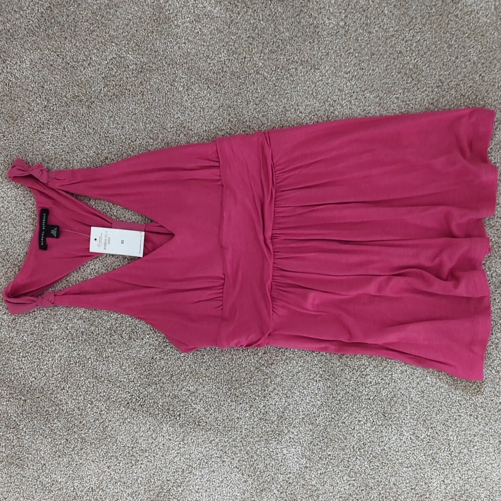 NWT Banana Republic Pink Racerback Tank